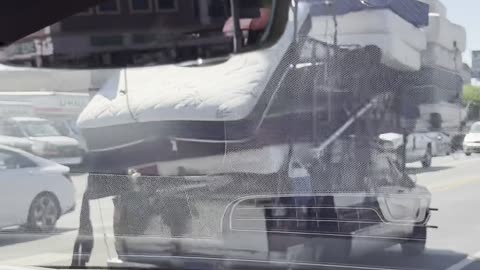 Mattress Bounces Towards Freedom