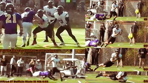 Prototype 315: Buffalo State's Casey Kacz 48yd pass to Mike Doherty vs Alfred