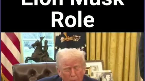 Trump Talks Elon Musk Role