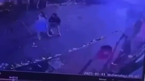 CCTV footage of New Orleans truck attack