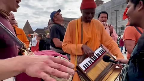 Harinam Sankirtan in Karlsruhe, Germany September 2025