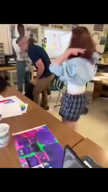 Black attacks White girl in school