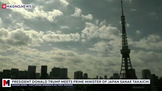 🇺🇸|🇯🇵 President Donald Trump Meets Prime Minister of Japan Sanae Takaichi in Tokyo [LIVE]