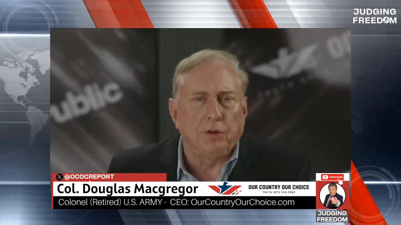 Col Douglas Macgregor Logically Weighs in on the Recent ‘Signal’ Scandal
