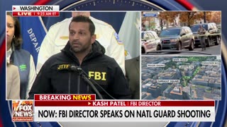 Kash Patel Says FBI Searched DC Shooting Suspect's Home In Washington State