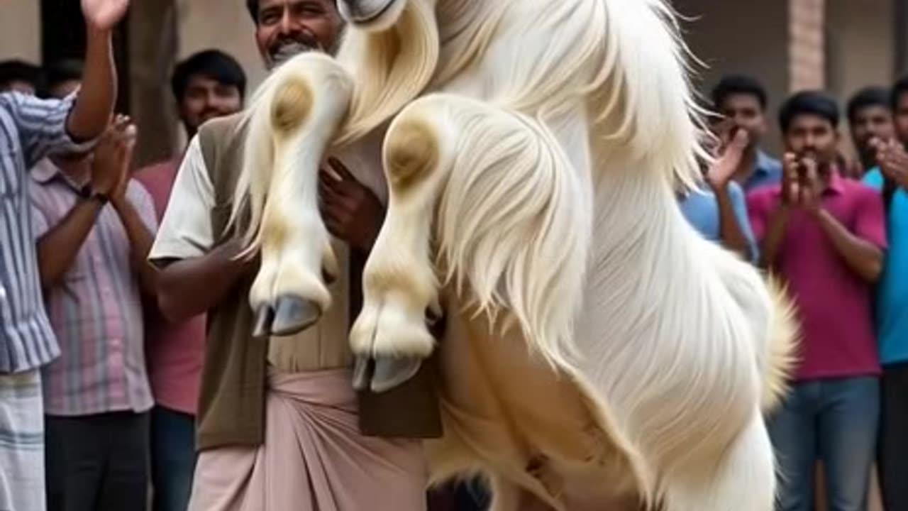 Very healthy big bakra (Goat) - FunkyPets4u