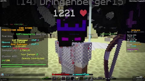 Hypixel Skyblock Ironman Grind - Daily Stream 2/365