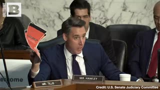 Hawley Rips Former Biden Official Who Called for Defunding Police for LGBTQ "Two Spirit" Safe Spaces