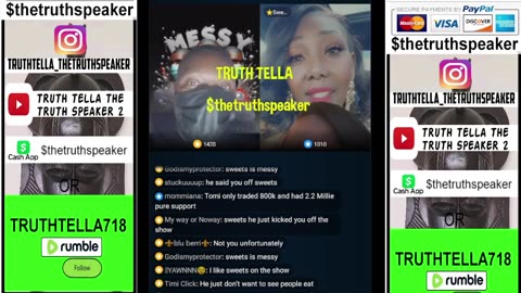 MESSY CALLER GOES LIVE TO GET HIS BEANS AFTER LEAVING TRINA B FLOP PANEL