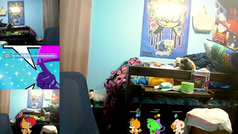 Working on a cosplay