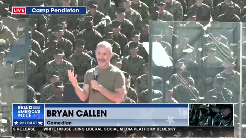 COMEDIAN SHARES FUNNY STORY OF HIS MARINE FATHER