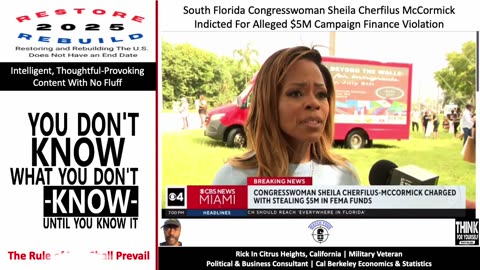South Florida Dem Sheila Cherfilus McCormick Indicted For Alleged $5M Campaign Finance Violation