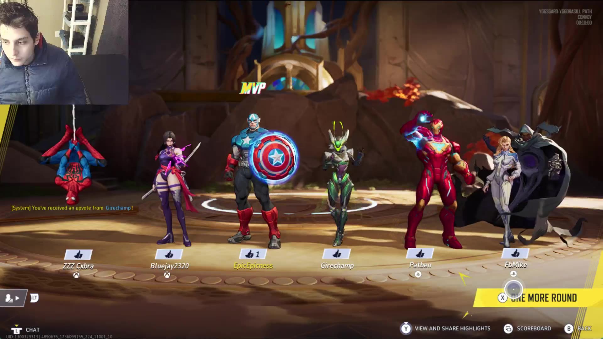 Marvel Rivals Online Competitive Match #69 On The PC While Playing As ...