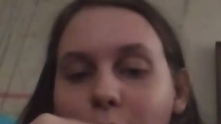 eating chicken to trigger vegans