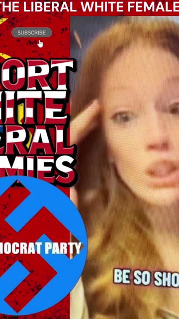 WHITE LIBERAL COMMIE SAYS WHITE PEOPLE HAVE TO DIE IN ORDER TO DEFEAT WHITE SUPREMECY.