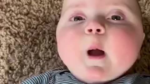 Try not to laugh| Cute Baby Videos 001