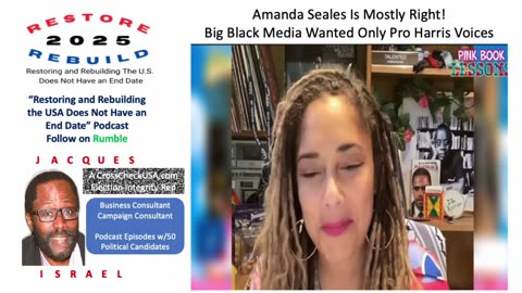 Big Black Media Threw Black Media Host Under The Bus For Not Supporting Kamala