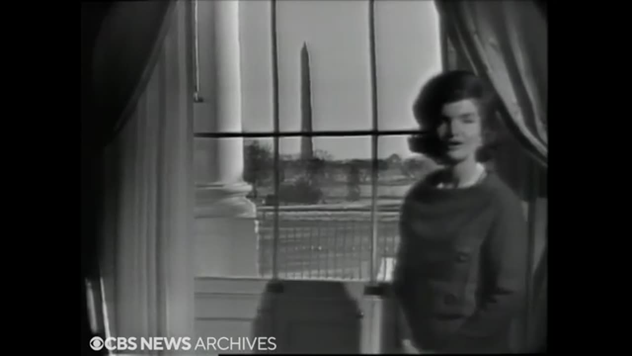 From the archives🤔Jacqueline Kennedy's televised tour of the White House in 1962