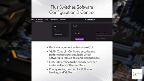 NETGEAR 8 Port PoE Gigabit Ethernet Plus Switch (GS308EP)