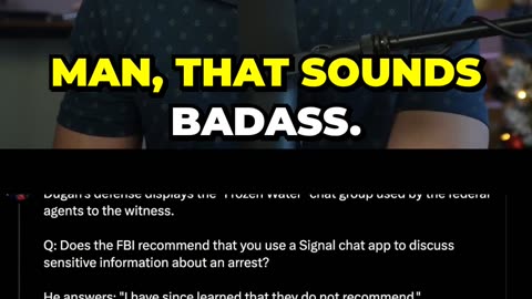 FBI Signal Chat EXPOSED