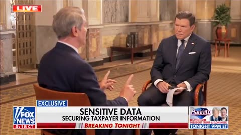 TREASURY SEC. BESSENT "I think there's may be some REAL fraud here."