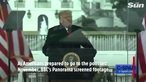 Trump slams ‘corrupt’ BBC bosses after broadcaster ‘doctored’ his ‘perfect speech’