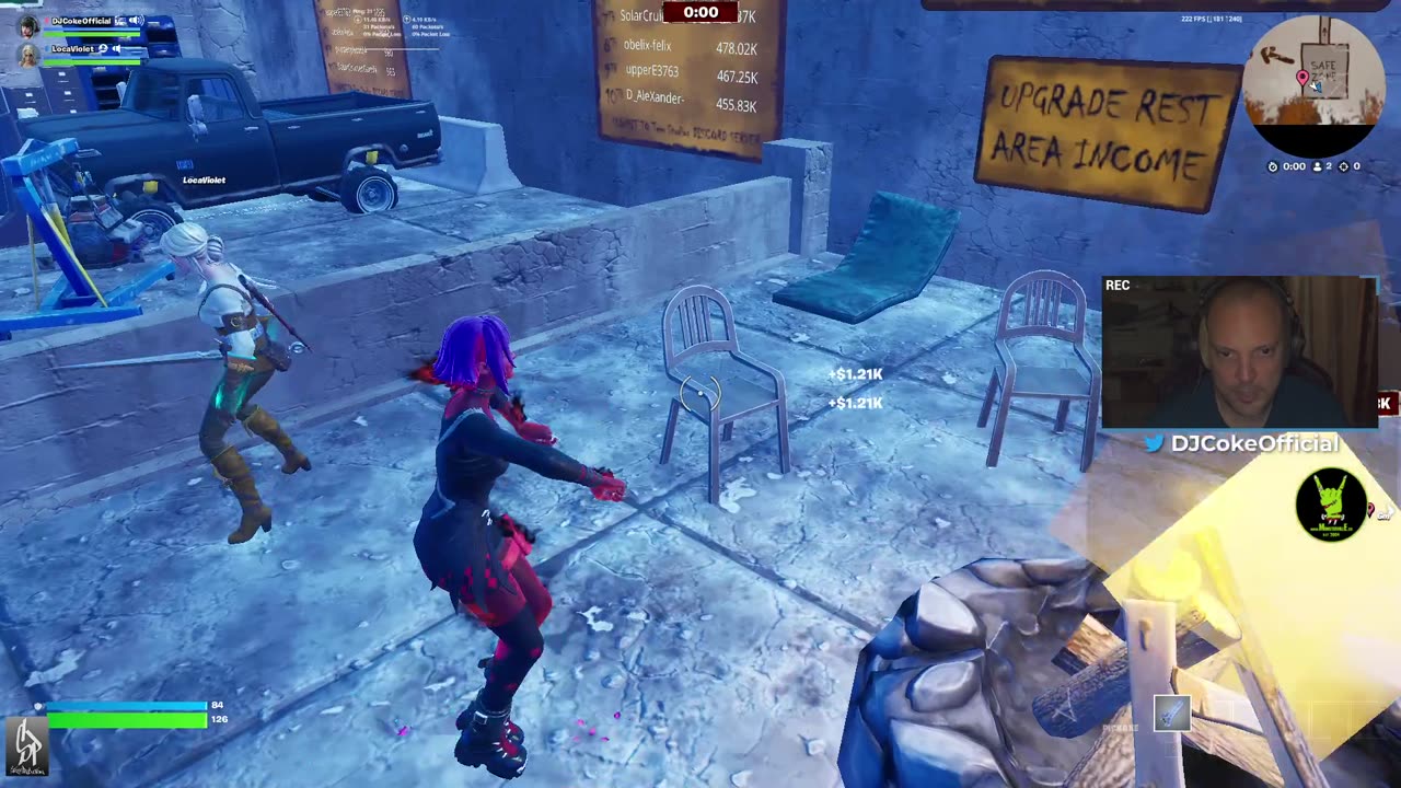 🔴 #Live [GR/CY/EN/BG] 🎮:Fortnite dike mu!! | Follow @ social: @DJCokeOfficial | !addme !social |