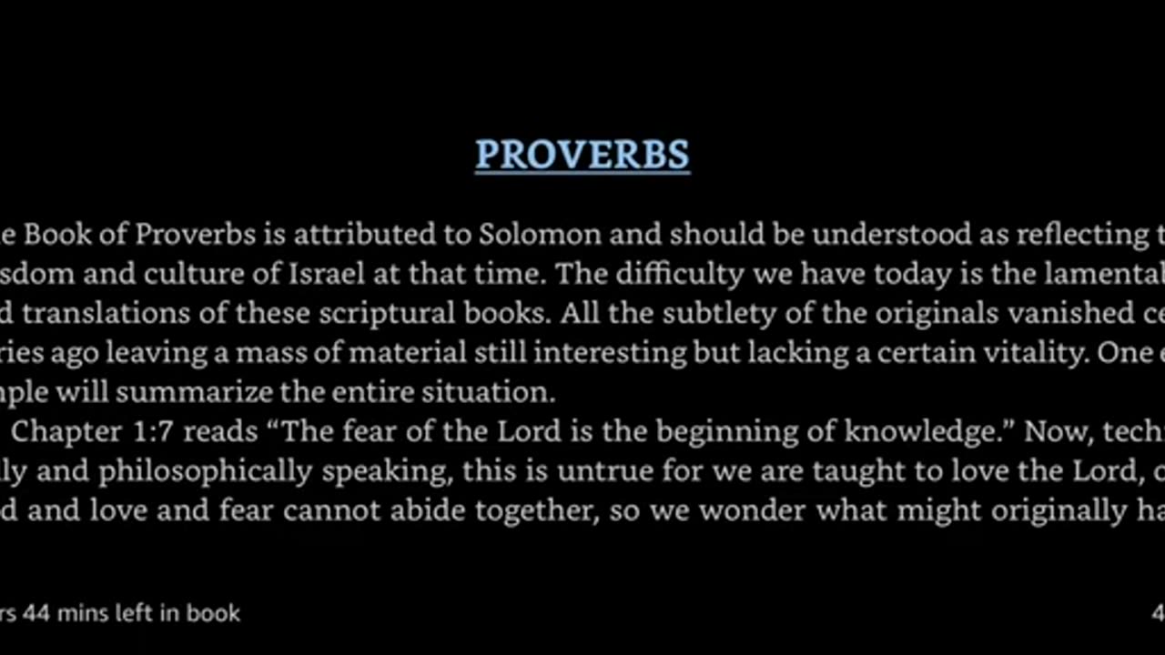 How To Understand Your Bible (Manly P. Hall) Ch. 5 - Solomon and the Everlasting House