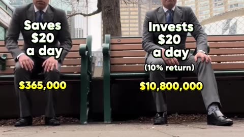 What happens when you Save or Invest