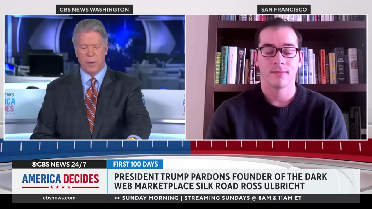 Trump pardoned Ross Ulbricht, the founder of dark web market Silk Road