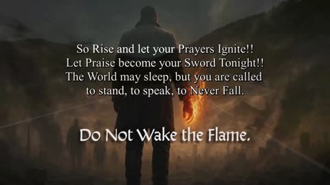 The Veil & Flame ~ Do Not Wake the Flame { L } Remix 1 { Downhill Ver. } Christcore Slowed PC FX