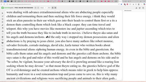 biblical/loosh farm/computer simulation