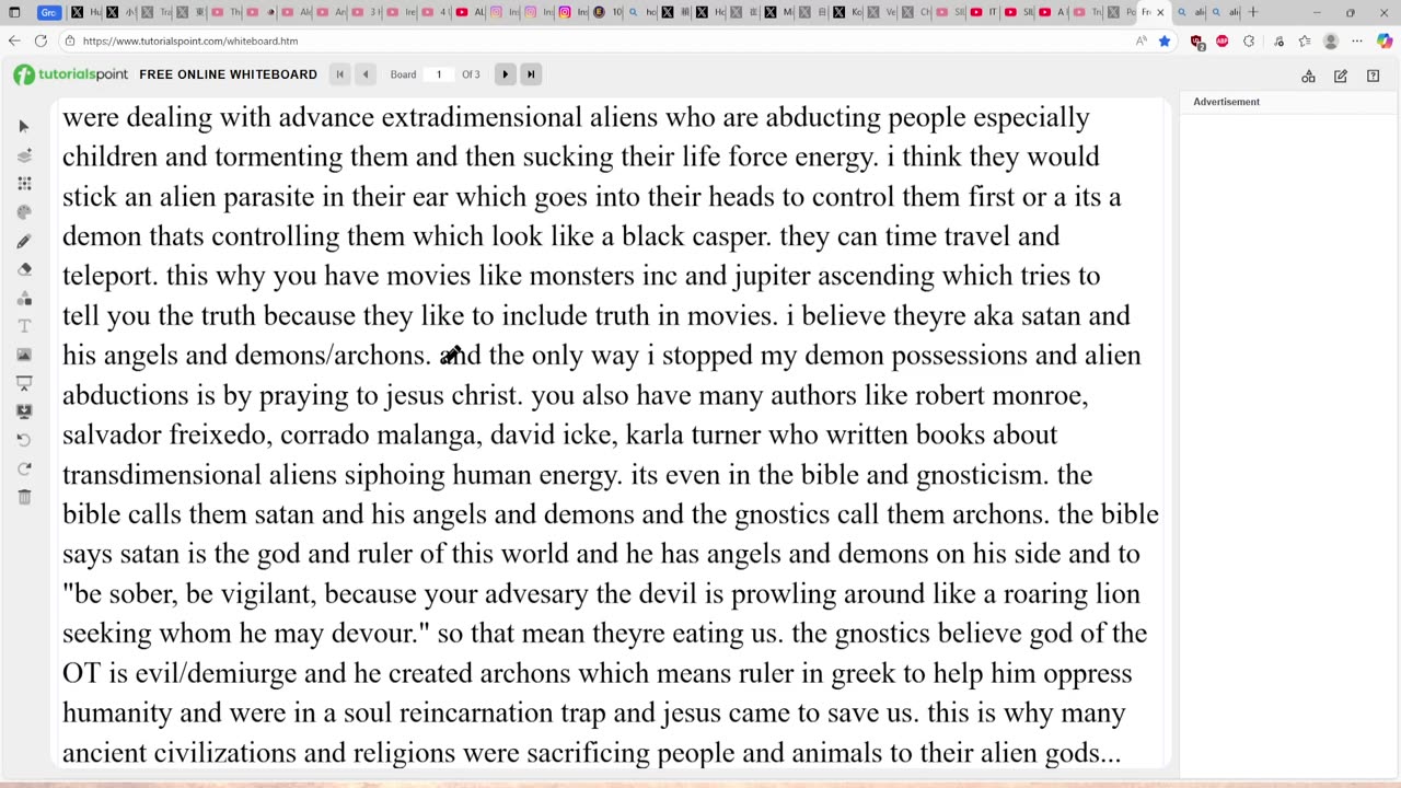 biblical/loosh farm/computer simulation