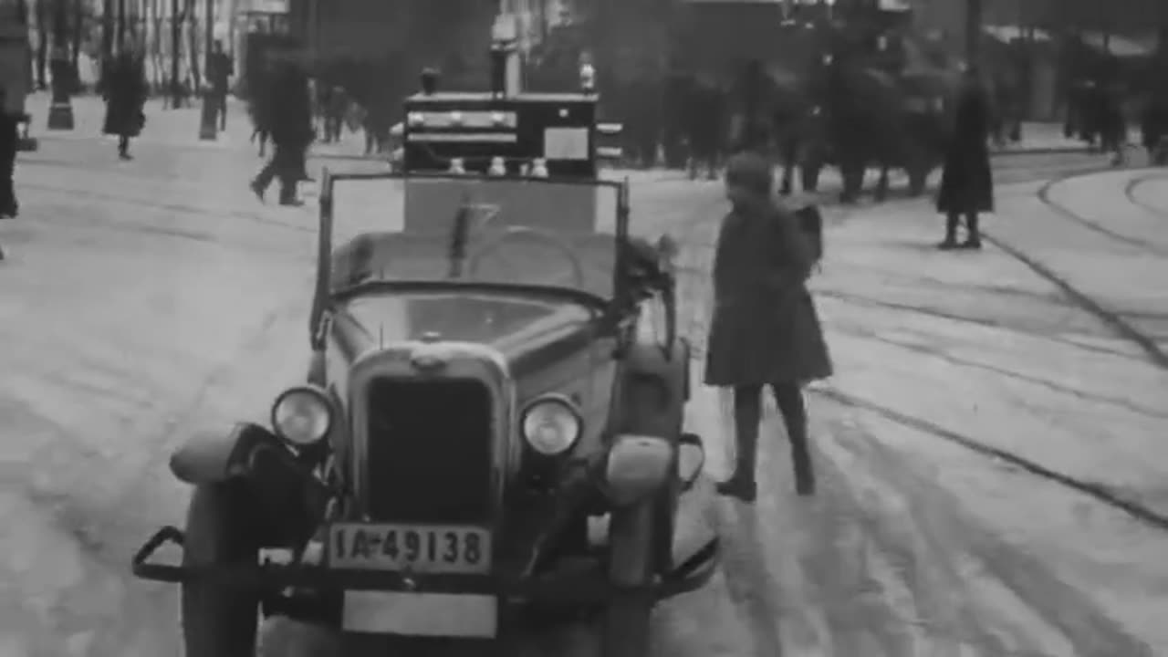 An unmanned car invented in 1928!