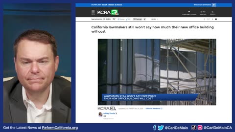 CA Politicians Waste $1 BILLION on Their New Offices!