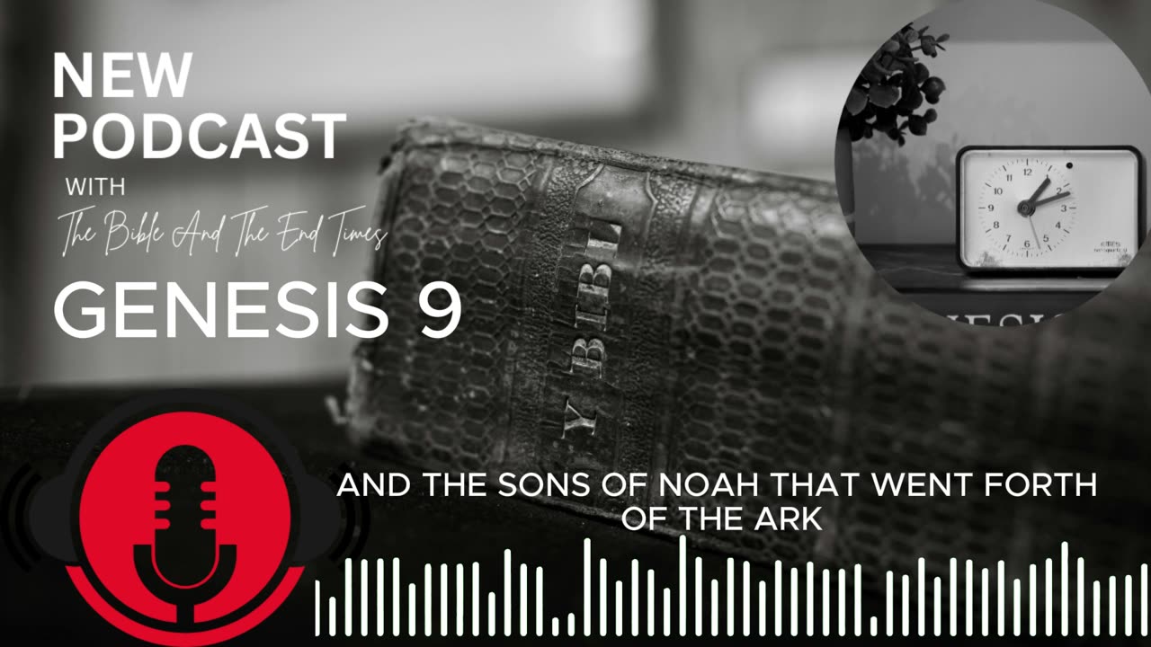 🔴 Genesis 9 - God’s Covenant with Noah & The Sign of the Rainbow | KJV Audio & Text