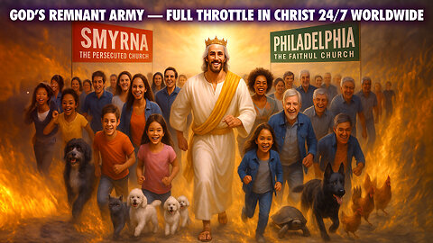 STC Revived Remnant (12/7/25): GOD’S REMNANT ARMY — FULL THROTTLE IN CHRIST 24/7 WORLDWIDE