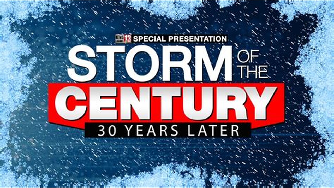 The storm of a century Stephen kung comes to mind Prepare many souls will be recycled