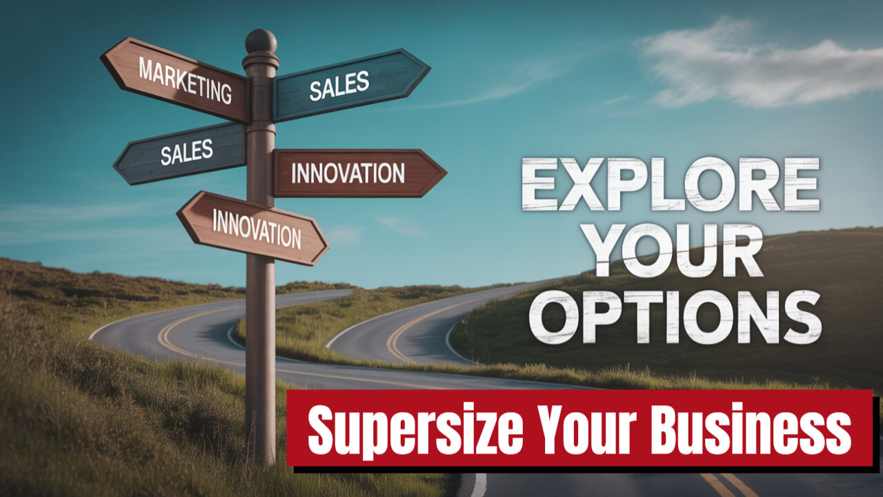 Use Physical IDEANCE Process Step 3: Explore Options, To Supersize Your Business Fast!