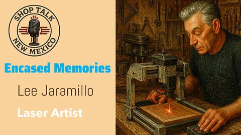 Encased Memories with Laser Artist Lee Jaramillo