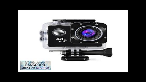 Outdoor WiFi Sports Camera Mini 4K 30M Waterproof HD Action Cam 1080P Review