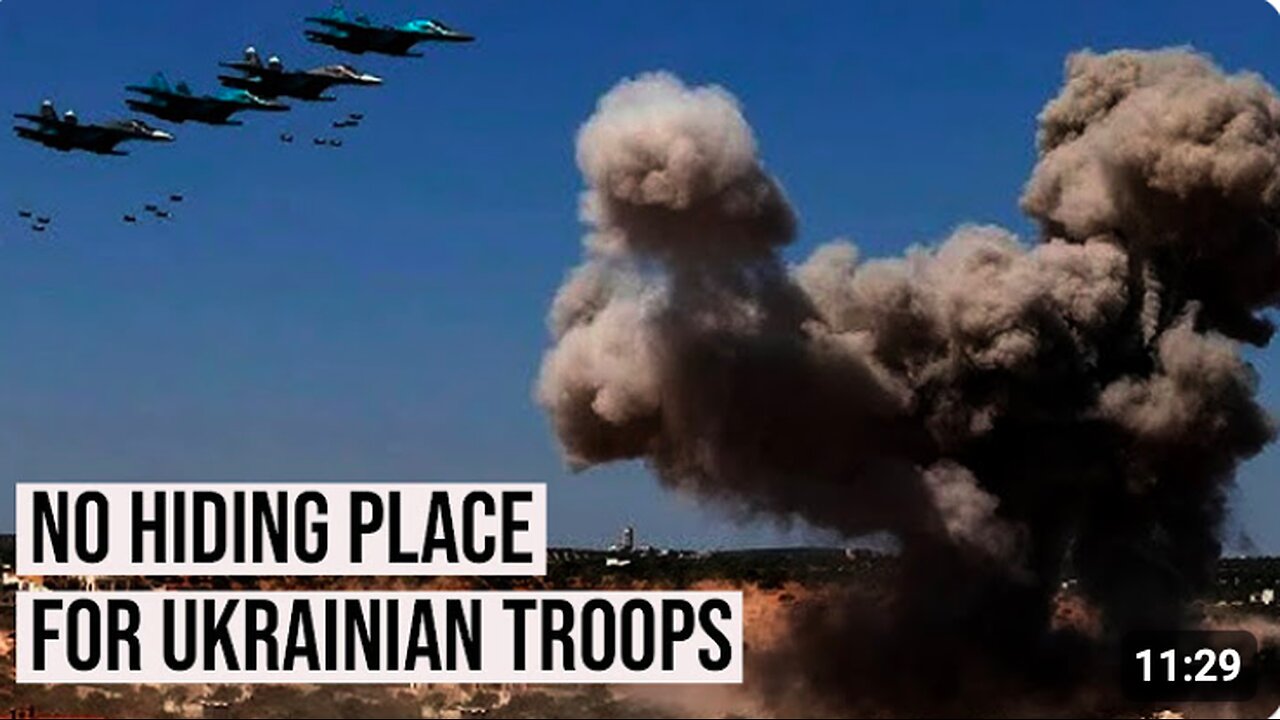🇺🇦🔨🇷🇺 Russia’s Fighter jets hammering with FAB-1500 - no hiding place for ukrainian troops