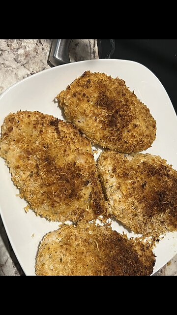 Crispy delicious chicken breast