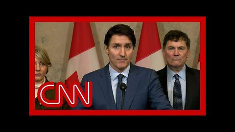 Watch Trudeau speak directly to Trump during blistering speech