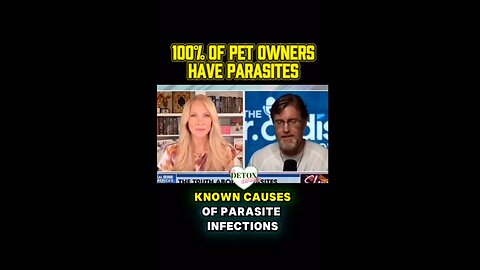 Pets give you parasites - Here are the cures