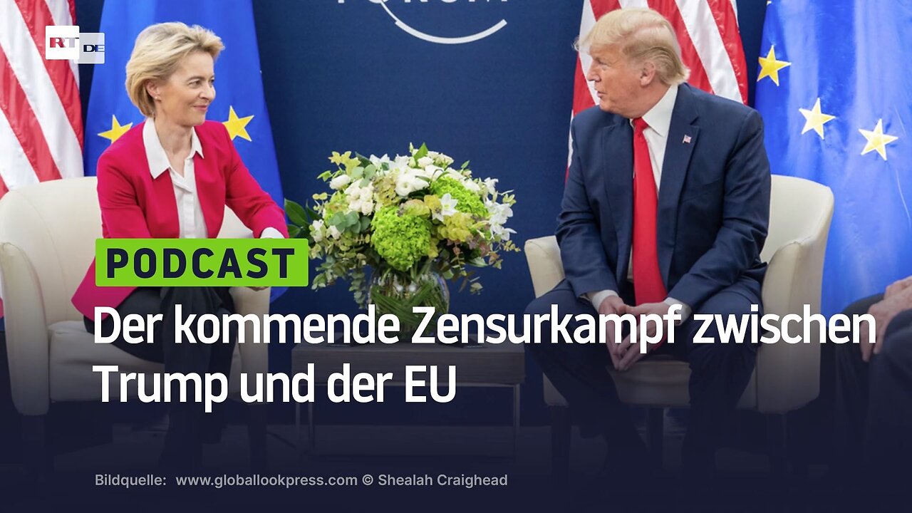 Der kommende Zensurkampf zwischen Trump und der EU