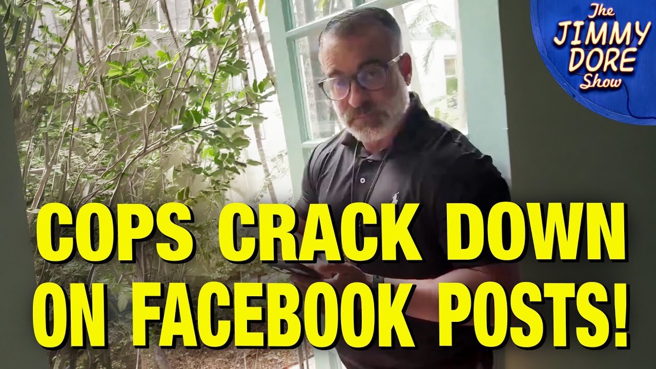 Miami Beach Police Intimidate Citizen - For Anti-Israel Facebook Post