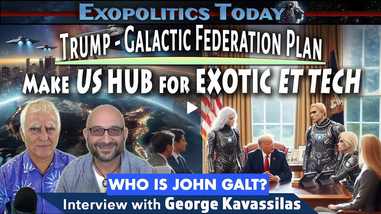 DR MICHAEL SALLA W/ Trump and Galactic Federation Plan to make US the Hub For Exotic ET Technology