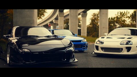 FGRXXN - Dream мечта | RX7 Skyline Supra | NightDrive Wave Music