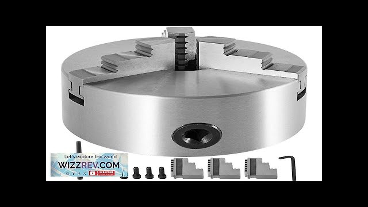 3 Jaw 8'' K11-200 Lathe Chuck Self Centering Reversible Hardened Steel 200mm Review